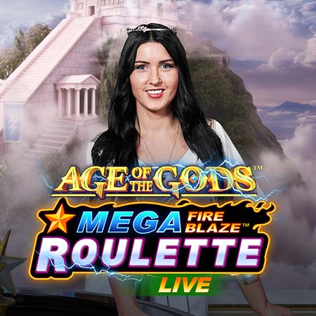 Mega Fire Blaze Age of the Gods Roulette Live